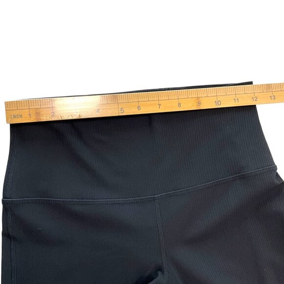 Lululemon Align Ribbed Mini Flared Pant Extra Short Black Size 6 Womens - Picture 7 of 10